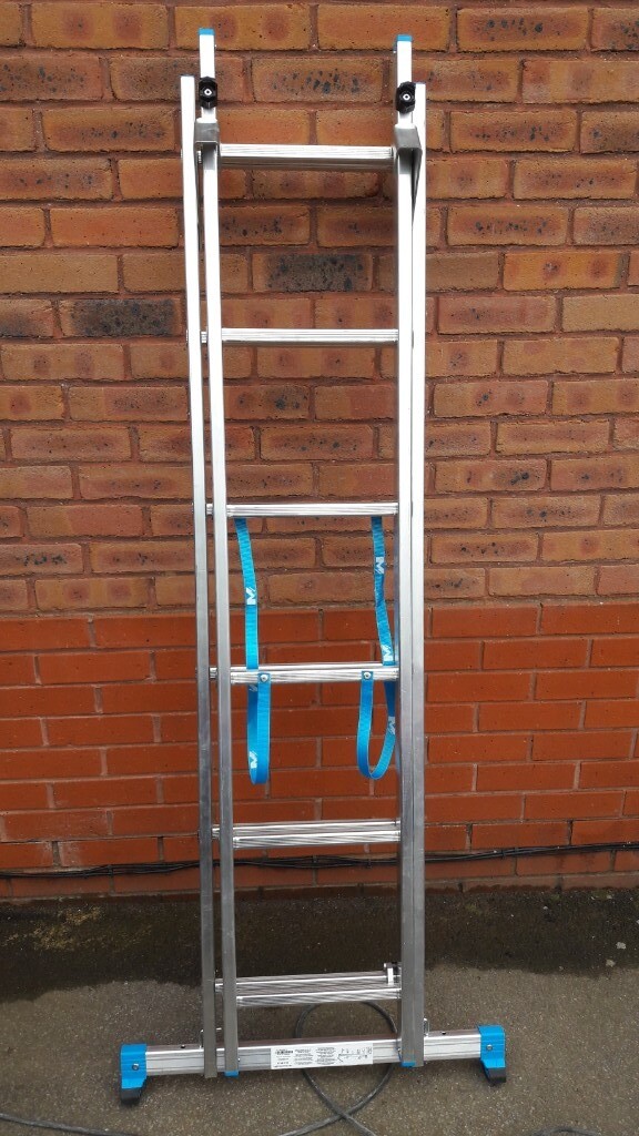Mac Allister 3 way combination aluminium ladder in Emersons Green