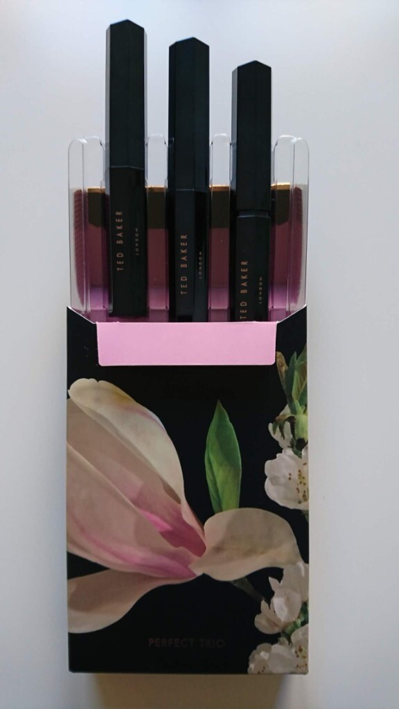 Ted Baker Perfect Trio Makeup Gift Set 3x1.1g Tinted Lip Balms in
