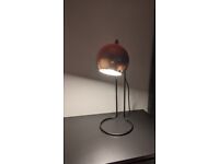 2 x brass desk lamps