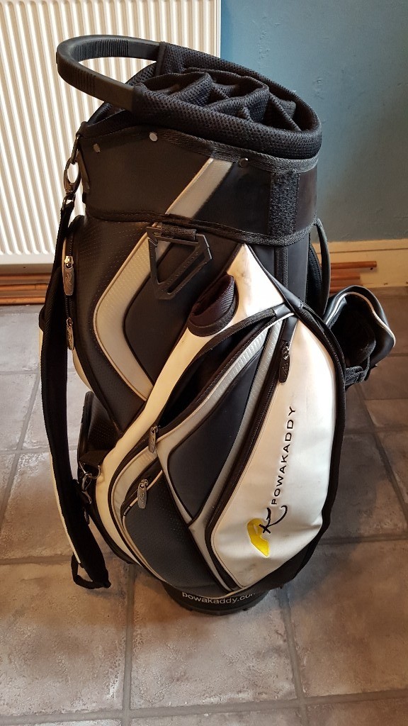 Black and white power caddy golf bag in Aberdeen Gumtree
