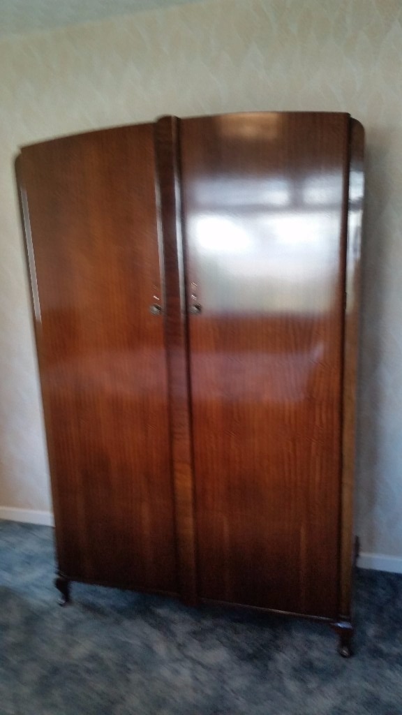 Original 1950's Mahogany 4 Piece Bedroom Suite. Great ...