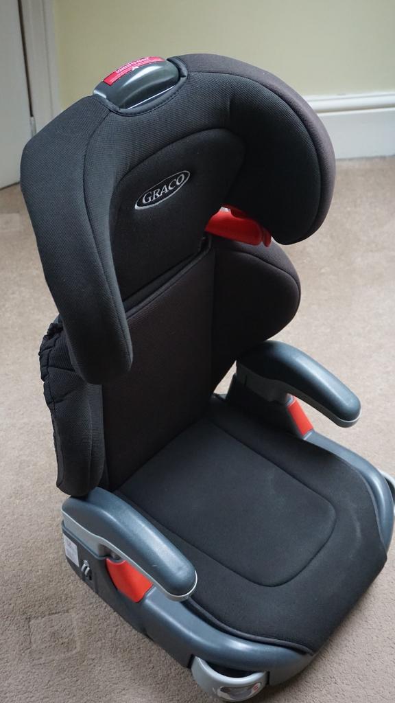 Graco Junior High Back Booster Car Seat without harness, Group 23 in