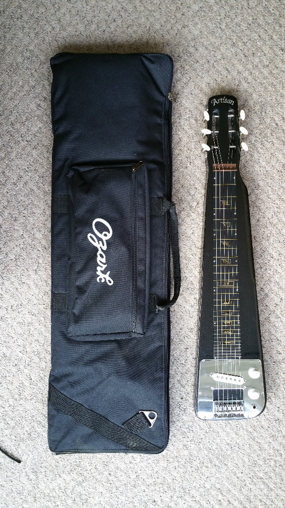 Artisan Steel Lap Guitar with Soft Case in Newport Pagnell
