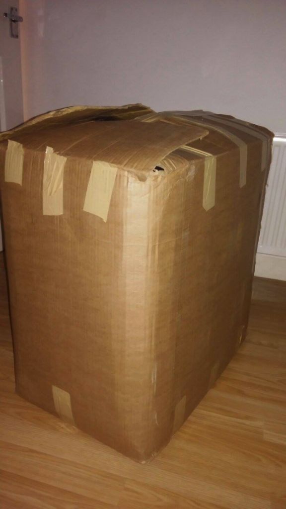 Cardboard Boxes 60cm x 40cm x 40cm Box, Moving House Storage Carton