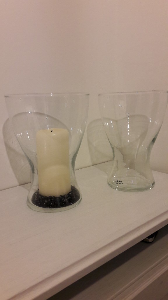 Free to collect Eight IKEA Vasen vases ideal for wedding / party