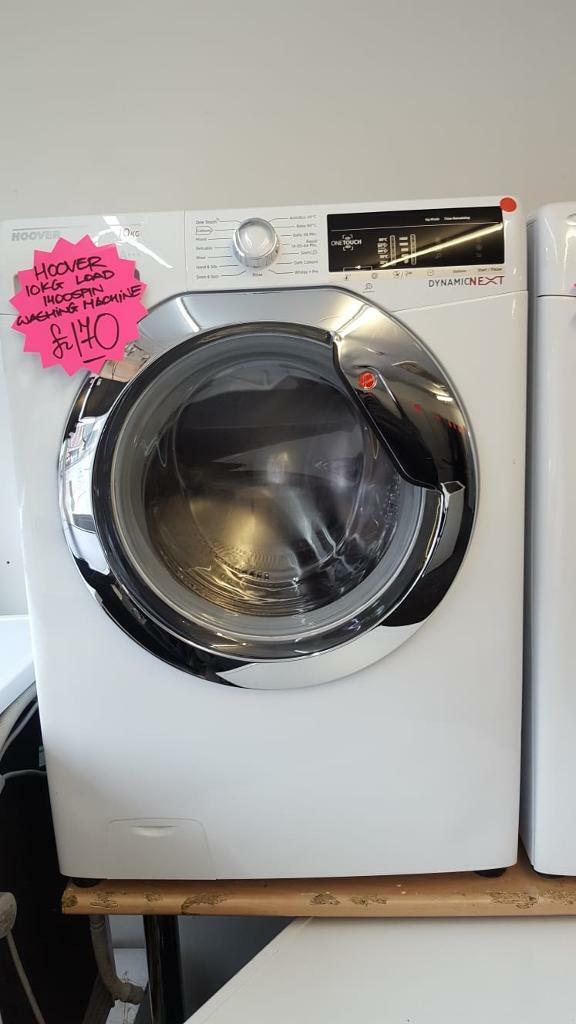 White hoover 10kg ld 1400 spin washing machine in Nottingham