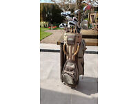 Ladies golf clubs with bag