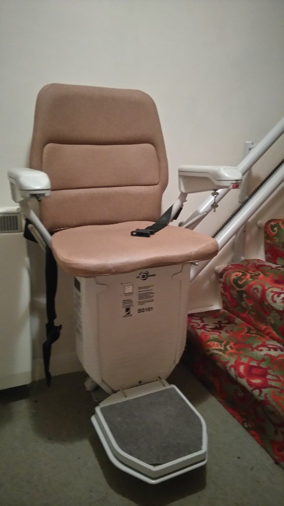 Stannah Stair Lift Used BS101 260 curved stairlift in Worcester
