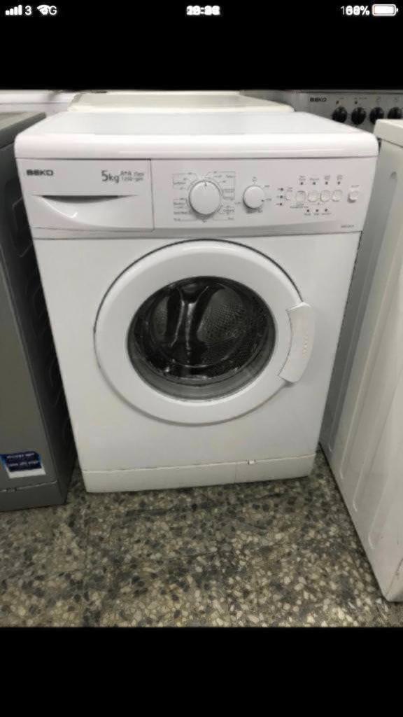 Beko washing machine 5kg 1000rpm Full Working very nice 4 month