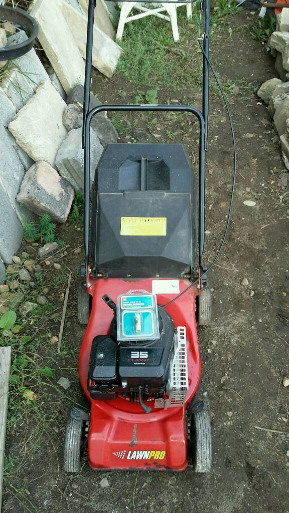 Briggs & Stratton Lawnpro 35 Classic Petrol Driven Lawn Mower £60 ono ...