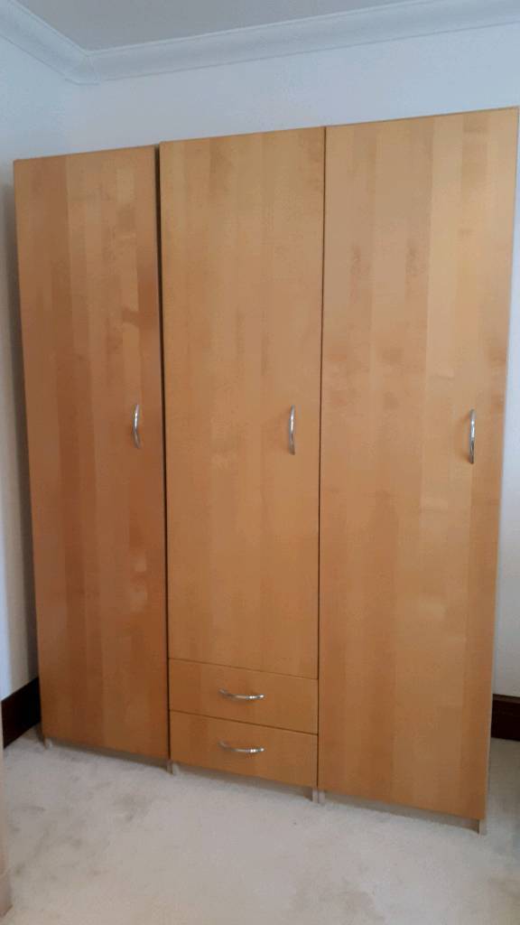 Ikea Beech Effect Pax Nexus Wardrobes In Ross On Wye