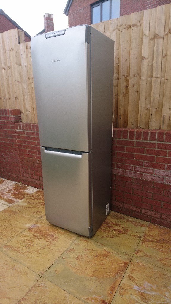 Silver hotpoint fridge freezer in Paignton, Devon Gumtree