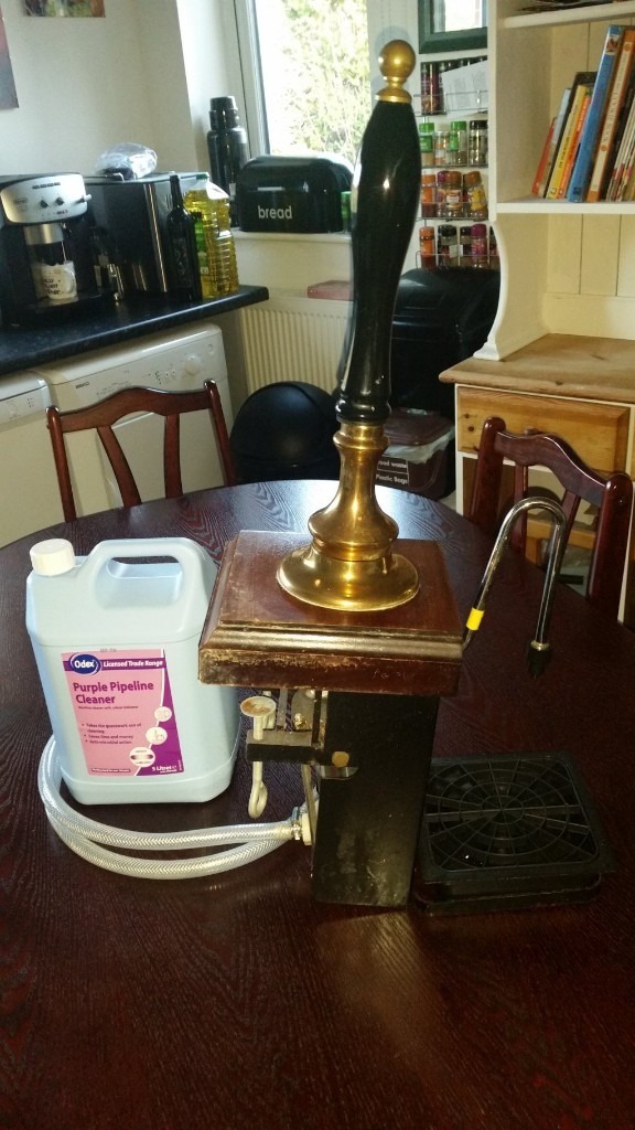 Swan neck beer engine in Wellington, Somerset Gumtree
