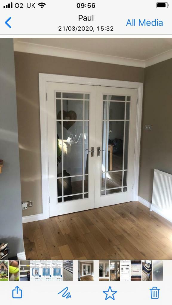 WHITE INTERNAL PATIO DOORS in Lenzie, Glasgow Gumtree