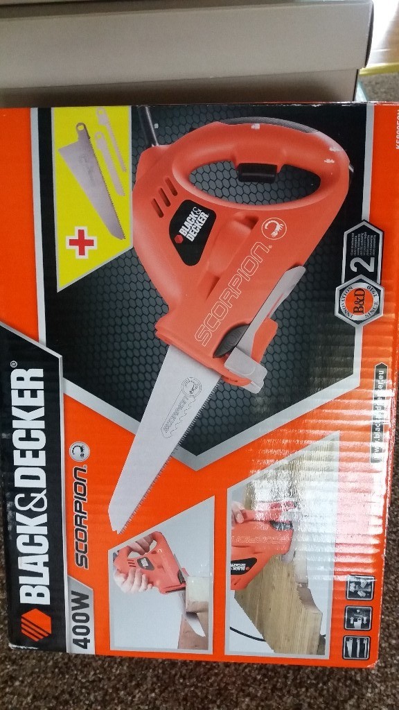 New in box Black & Decker Scorpion electric saw in Bridge of Allan