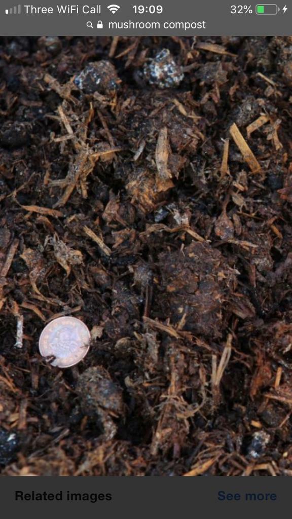 Spent mushroom compost great for improving soil quality in Tayport, Fife Gumtree