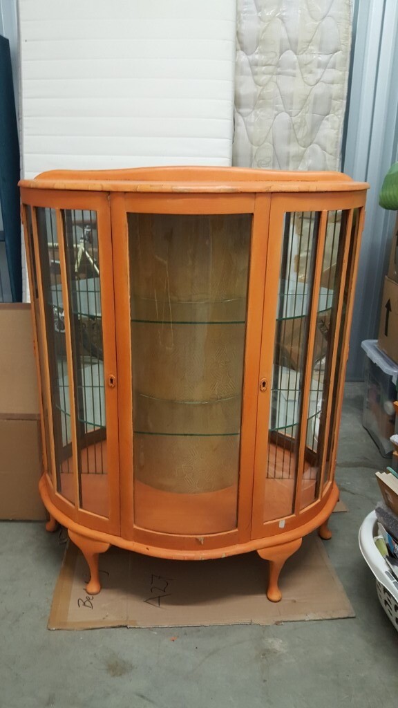 Glass display semi circular for living room in Brighton, East