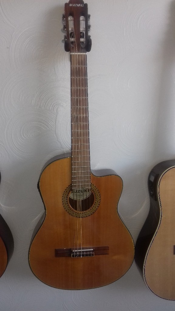 Suzuki Semi Acoustic Classical Guitar in Wakefield, West Yorkshire