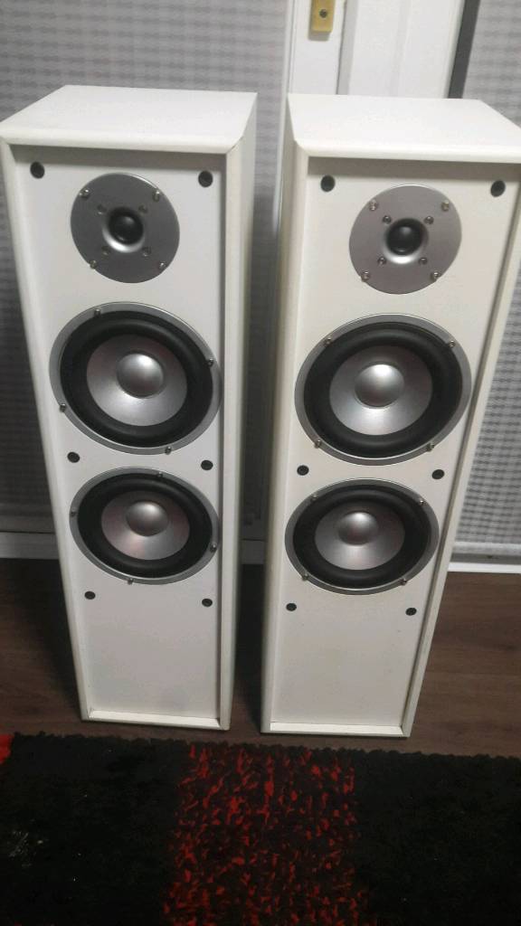Floor standing White Speakers in Winson Green, West Midlands Gumtree