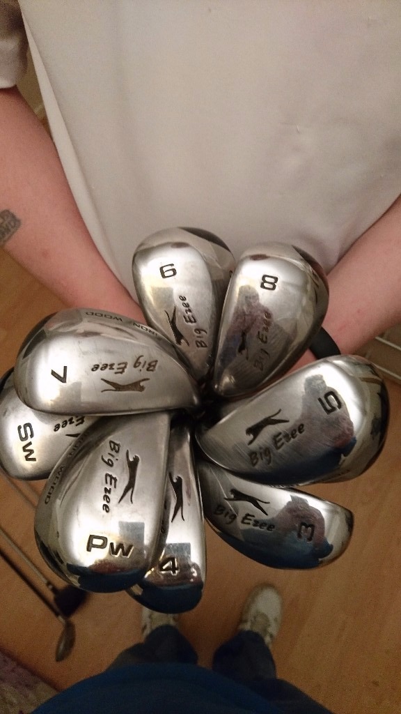 Slazenger Big Ezee golf clubs left handed in Kirkcaldy, Fife Gumtree