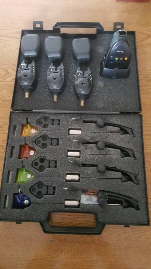 Fox micron mmxr, fishing tackle, fishing gear, bait alarms, bite alarms