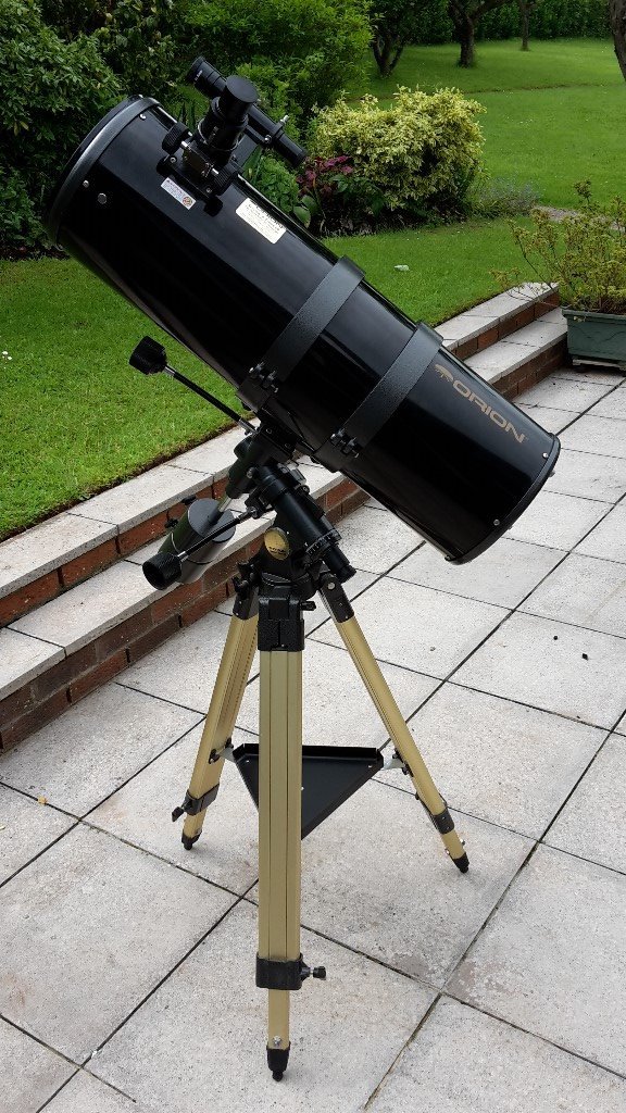 Orion Skyview Deluxe 8 inch Equatorial Reflecting Telescope. in