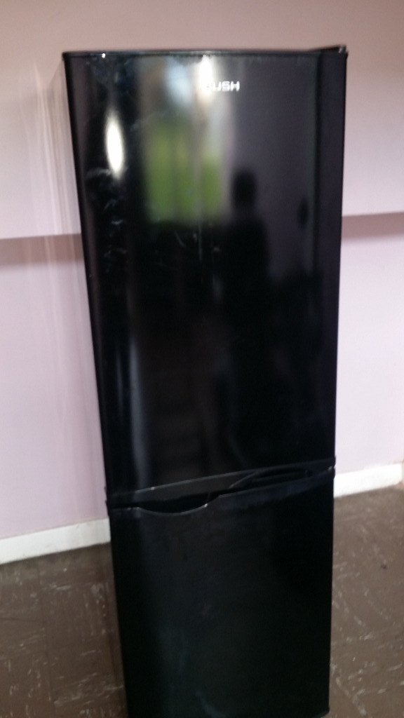 bush freestanding black fridge freezer in Stockport, Manchester Gumtree
