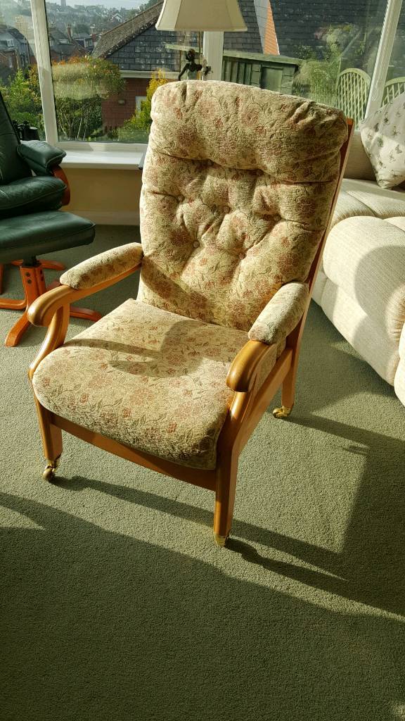 Fireside chair REDUCED!! in Teignmouth, Devon Gumtree