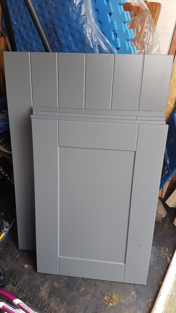 Wren shaker dark grey kitchen wall unit doors x 4 716 x 497 x 18 and