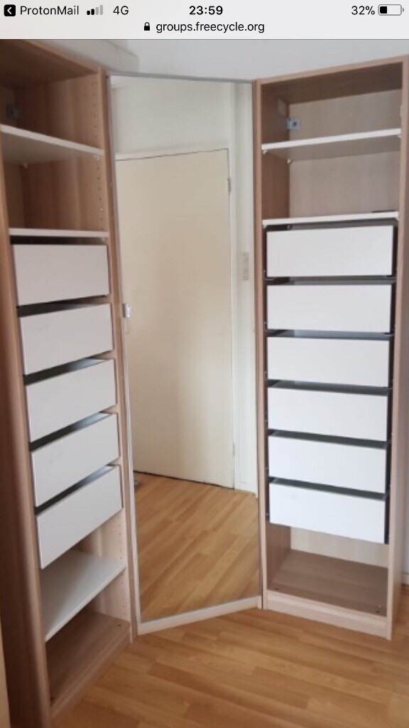 Free Ikea Pax Wardrobe In Bath Somerset Gumtree