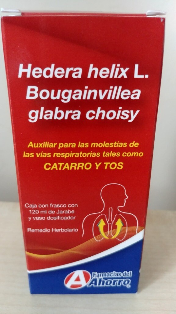 Natural Herbal English Ivy Hedera Helix Cough Cold Syrup in Cambridge