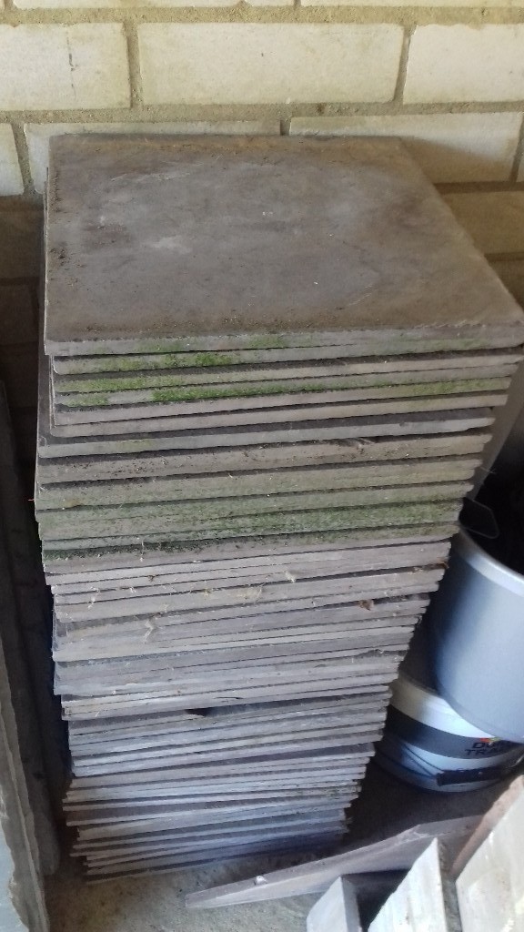 75 x Slate Floor Tiles Smooth 300mm x 300mm in Boughton Monchelsea, Kent Gumtree