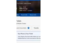 ABBA Tickets x2 