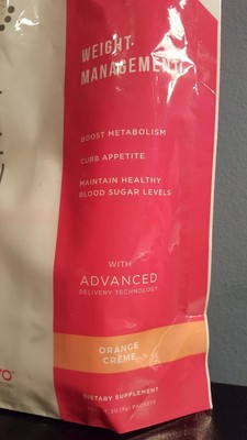 Vasayo V-Slim Weight Management Orange Creme 30 Packets NEW! Exp 1/2020! VSlim