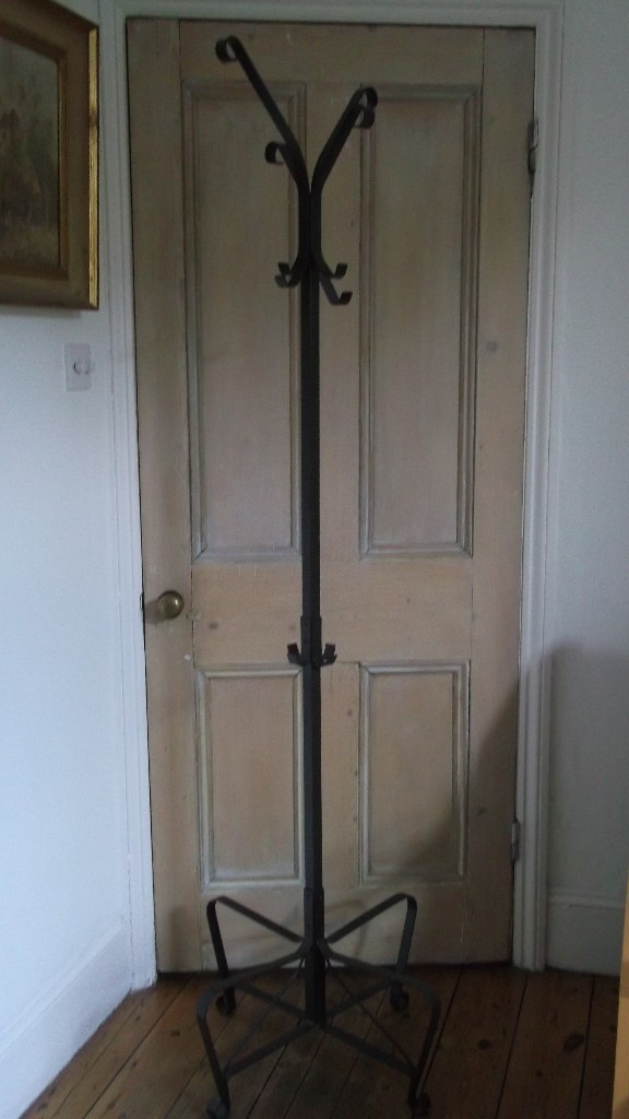 Ikea Portis metal hat and coat stand, used, in good condition in