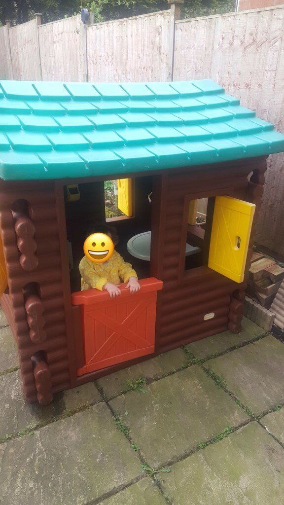 Little Tikes Log Cabin Playhouse : SOLD. Little Tikes Log Cabin Playhouse | in Paisley : Hi