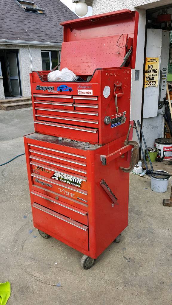Snap on tool box top and bottom chest in Magherafelt, County