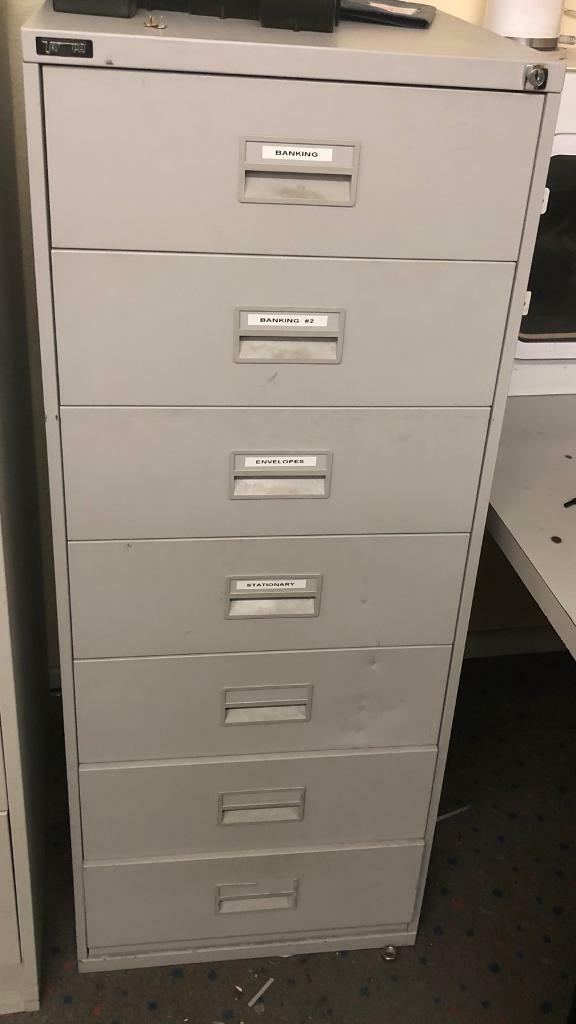 7 Draw Metal File Cabinet In Oxford Oxfordshire Gumtree