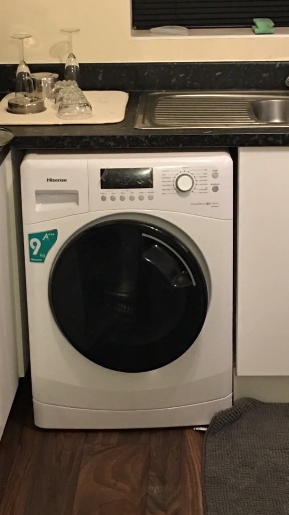 Hisense washing machine 9kg A+++ WFNA9012 in Coventry, West Midlands