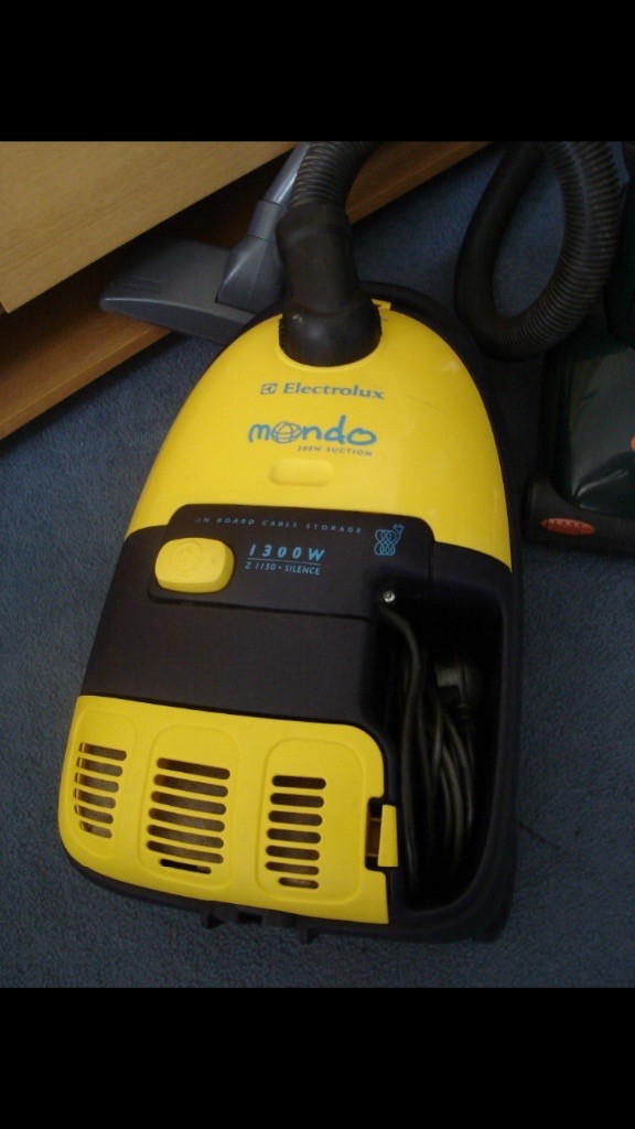 Yellow Electrolux mondo vacuum cleaner for sale in Colchester, Essex