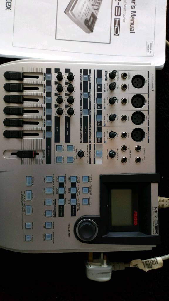 Fostex Mr 8hd eight track digital hard disk recorder in Newcastle