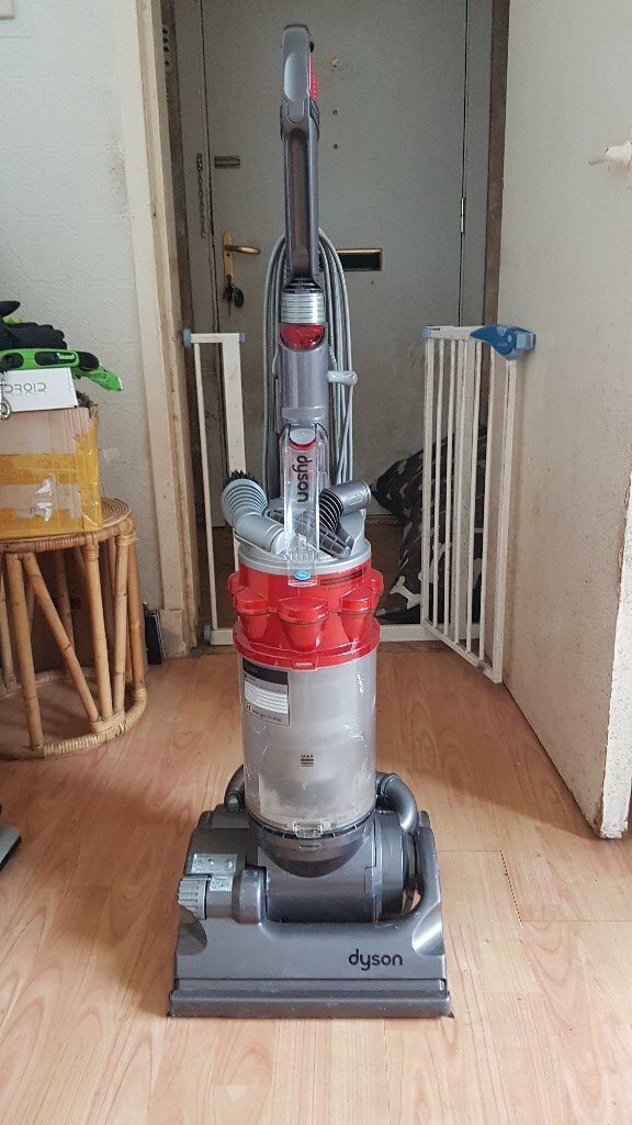 Red Dyson Dc14 All Floors Upright Hoover Vacuum Cleaner With