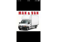 Man and van service, house removal, house clearance, junk rubbish collection, furniture disposal 