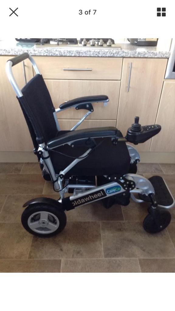 CareCo Foldawheel Plus Electric Wheelchair 2016 Model in Coventry, West Midlands Gumtree