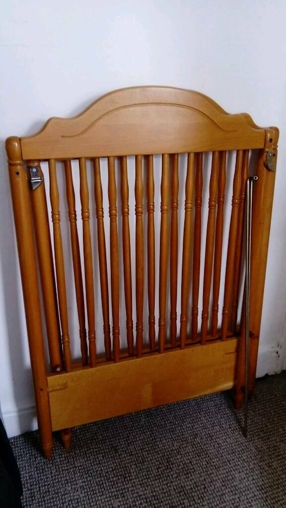 Mamas and Papas cot bed & Mother Nature mattress in Rusholme