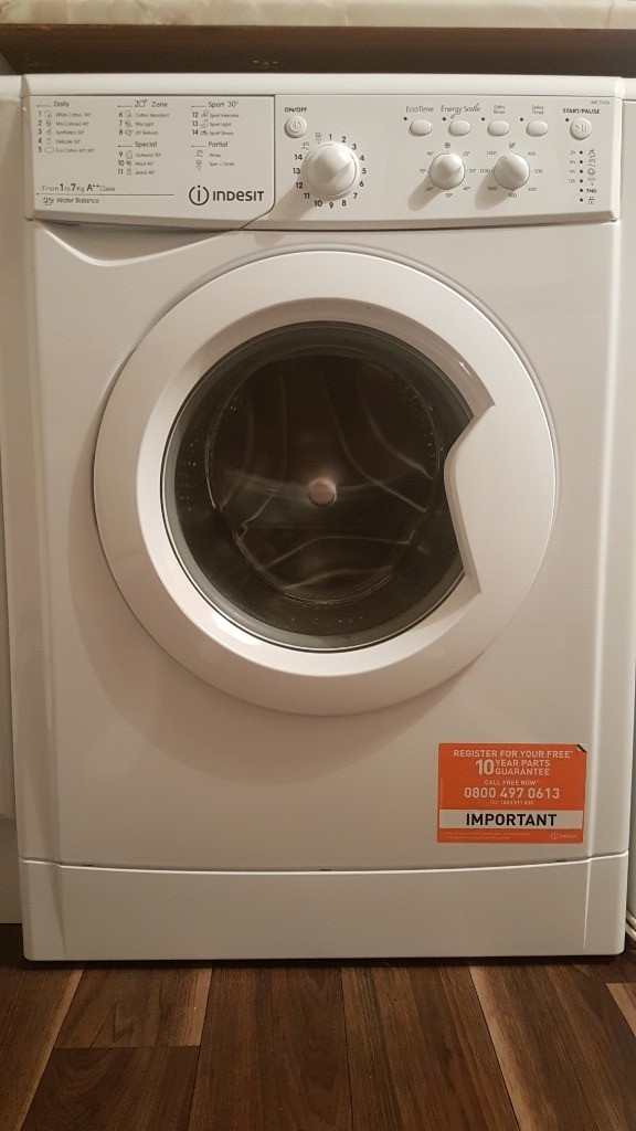 INDESIT Washing Machine IWC 71452 ECO in Thirsk, North Yorkshire