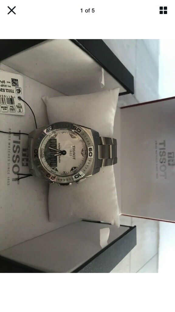 Tissot 1853 Racing Touch White Dial Stainless Steel Men's Watch T0025201103100 | in Donegall