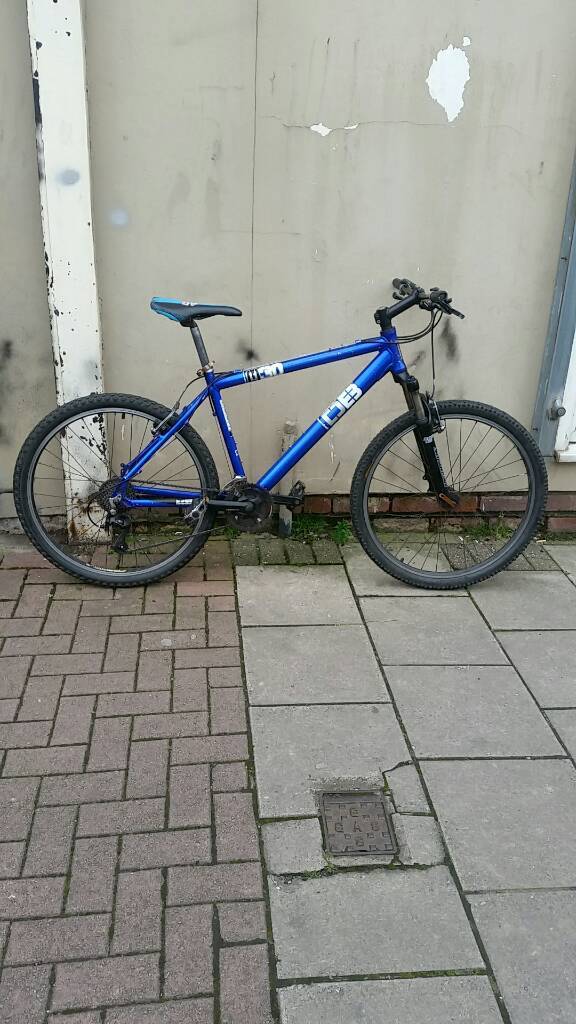 blue diamondback mountain bike