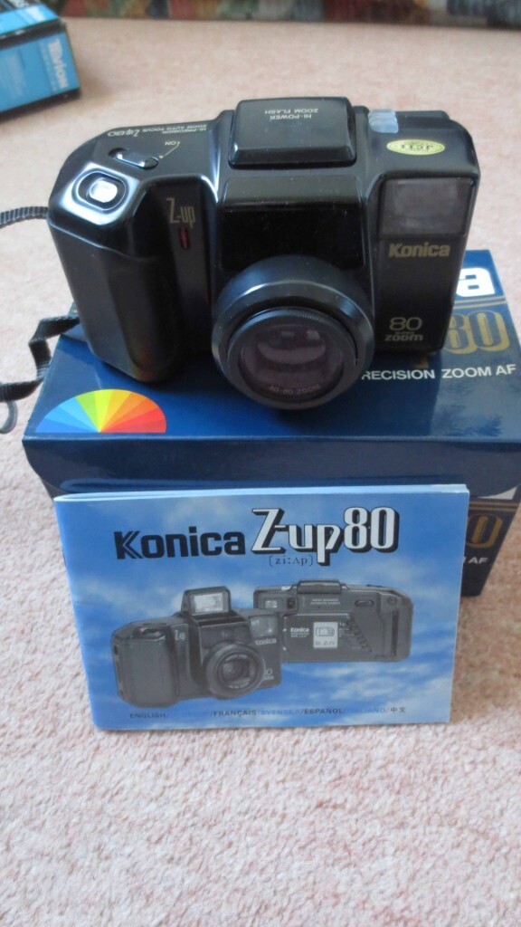 Konica ZUP 80 Super Zoom 35mm Film Camera 4080mm Zoom Lens in South