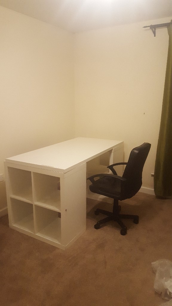  Ikea  Computer  desk  and Chair  in Watford Hertfordshire 